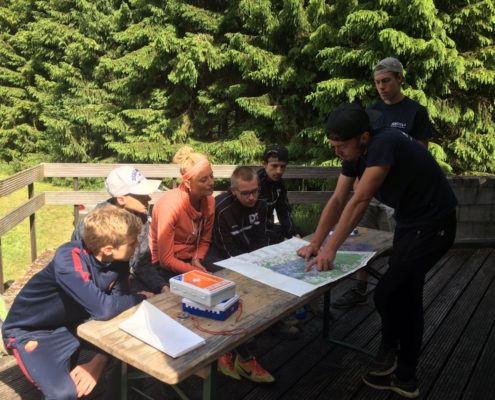 Hike tijdens een teambuilding in de Ardennen