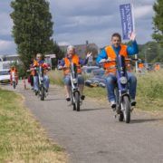 Elektrische scootertocht tijdens een uitje in Gelderland