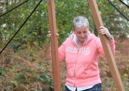 Wandelende A tijdens een training in Gelderland